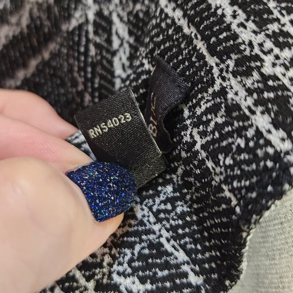 CUTE Banana Republic Fitted Plaid Sheath Mini Dress Size 2 - Picture 8 of 10